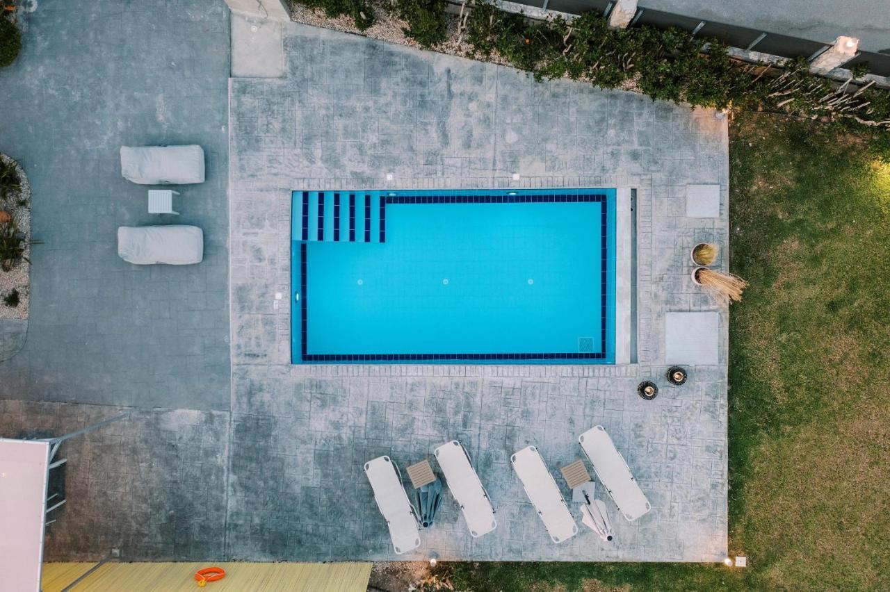 Reni Garden House Villa Afantou Bagian luar foto