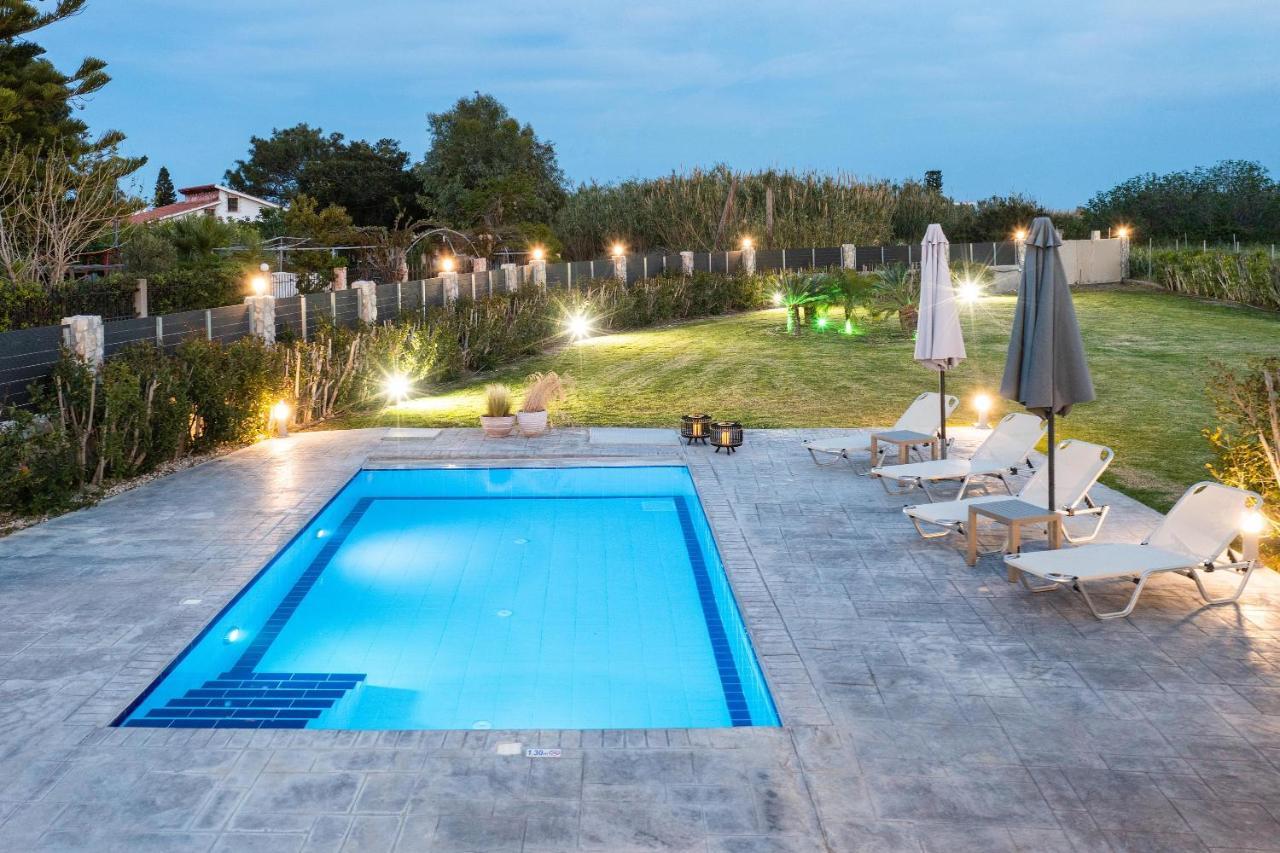 Reni Garden House Villa Afantou Bagian luar foto