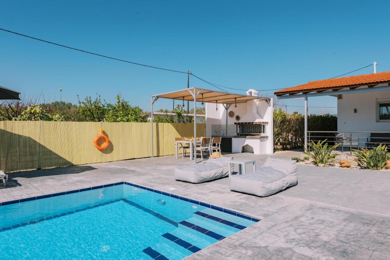 Reni Garden House Villa Afantou Bagian luar foto